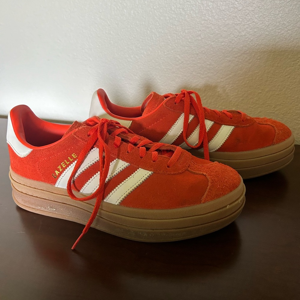 ADIDAS Gazelle Platform Sneakers Size 8